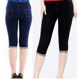 Quần legging giả jean lửng giá sỉ​ giá bán buôn Big size đến 90kg