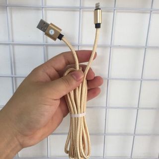 Cáp dù iphone 3 mét sạc nhanh