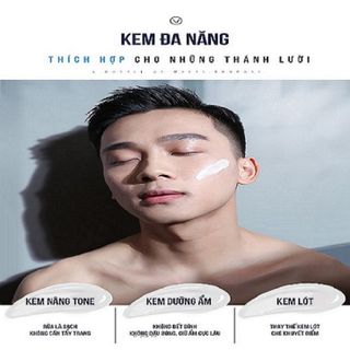 Kem light makeup đa năng che khuyết điểm cho nam giới