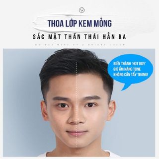Kem light makeup đa năng che khuyết điểm cho nam giới