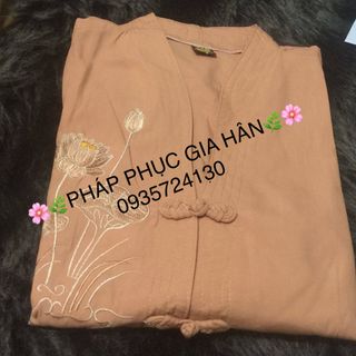Mẫu đồ đi chùa bà lai màu gạch