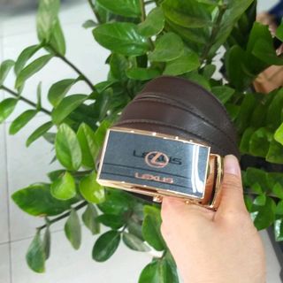 Thắt lưng khóa lăn da bò safiano 2 mặt