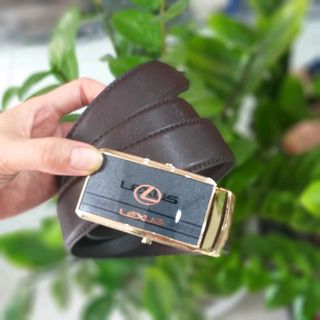 Thắt lưng khóa lăn da bò safiano 2 mặt