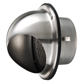 Cửa gió INOX TRÒN có mái che - DECOR S