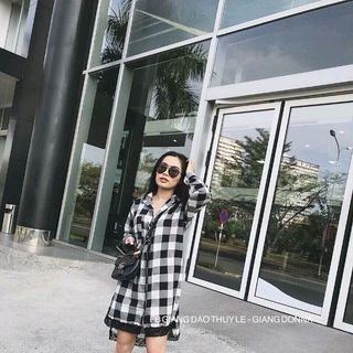 đầm sơ mi ren