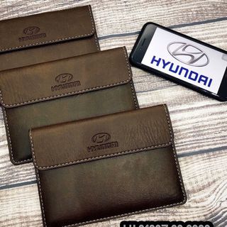 Ví đựng giấy tờ đăng kiểm ô tô có logo các hãng xe