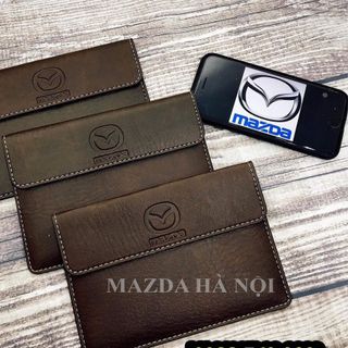 Ví đựng giấy tờ đăng kiểm ô tô có logo các hãng xe