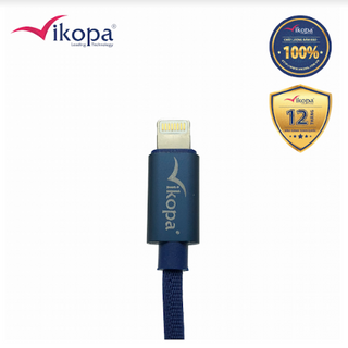 Dây cáp Lightning bọc vải cao Vikopa