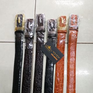 Thắt lưng cá sấu bản 35