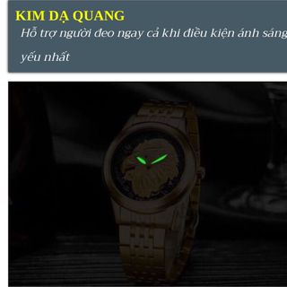 Đồng hồ cơ đại bàng 3D