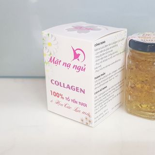 Mặt nạ ngủ Collagen 100 tổ yến tươi và Hoa cúc La Mã giá sỉ