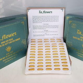 Viên tẩy chì Viên thải độc tố cho da tinh chất lô hội Taflower