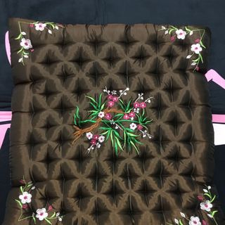Bộ thảm ghế thảm bệt kt 55 x 50 cm