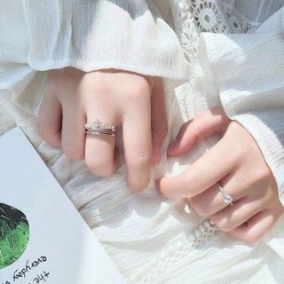SET NHẪN VƯƠNG MIỆNG ZIRCON