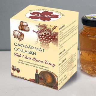 Cao đắp mặt collagen tinh chất Hoa Cúc tinh chất Rượu Vang tinh chất Rong Biển tinh chất Hoa Hồng