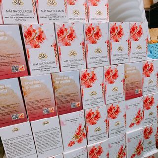 Mặt nạ tổ yến collagen cánh hoa