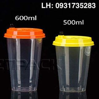 Ly nhựa nắp tim thể tích 500ml