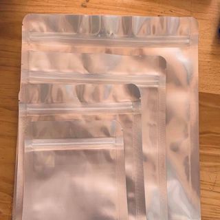 Túi zip bạc đáy đứng 1kg