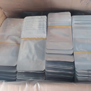Túi zip bạc đáy đứng 1kg