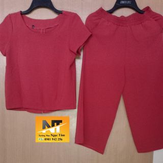 Đồ bộ đũi đồ bộ trung niên giá sỉ bộ đồ lửng