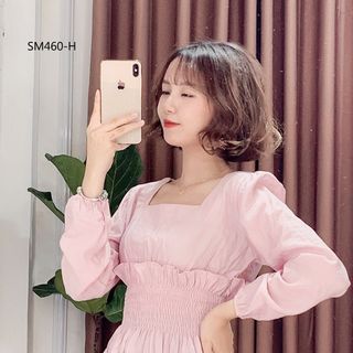 ÁO KIỂU TRƠN BO EO
