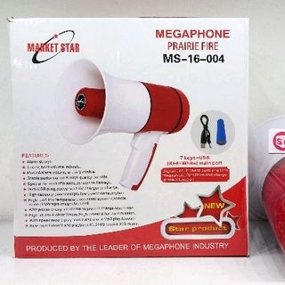 Loa phóng thanh MS-16-004 Megaphone có ghi âm đọc quảng cáo bán hàng rong giá sỉ