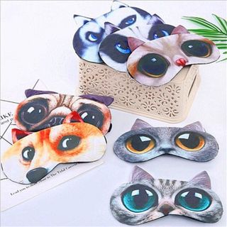 bịt mắt ngủ chó mèo 3D