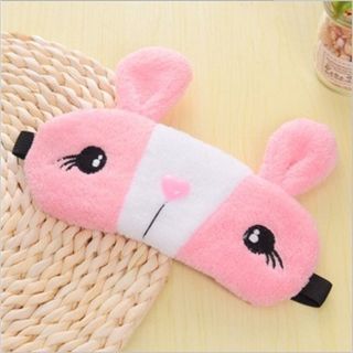 bịt mắt ngủ tai thỏ 2 màu như hình