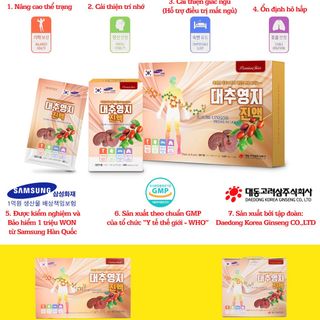Nước linh chi táo đỏ 15ml30 gói