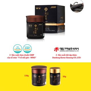 Cao hắc sâm hàn quốc 120g DEADONG