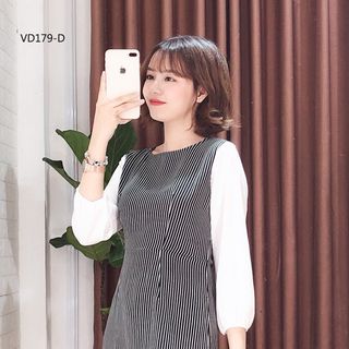 ĐẦM SỌC PHỐI TAY TRẮNG