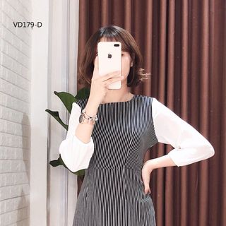 ĐẦM SỌC PHỐI TAY TRẮNG