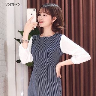 ĐẦM SỌC PHỐI TAY TRẮNG