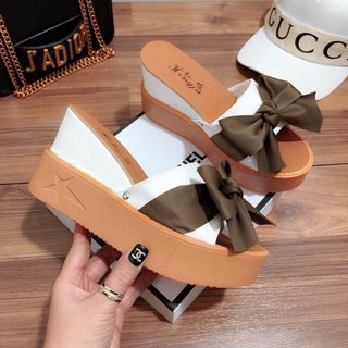 Dép xuồng nơ c