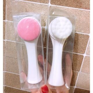 Cọ rửa mặt 2 đầu