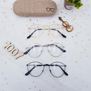 ah1007 - gọng xi giả cận form bầu 1560