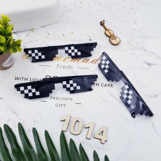 ah1014 - mắt kính thời trang pixel