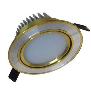 Đèn LED âm trần tản nhiệt ba màu-5w- BH 2 năm giá sỉ