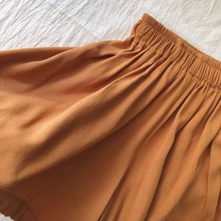 quần vải ống rộng bé gái