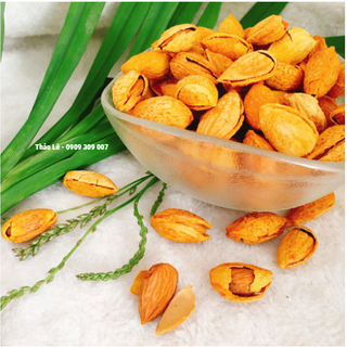Hanh nhân rang bơ vỏ mỏng loại hộp 485G - Giấy tờ đầy đủ