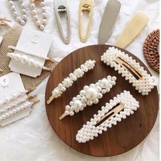 Kẹp tóc đính hạt siêu xinh