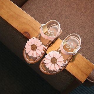 sandal hoa cúc bé gái