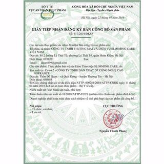 Trà giảm cân slimming care viên nhộng