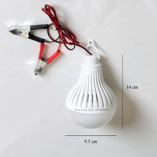 Bóng đèn led chạy ắc quy 12v- 12w-BH 1 năm