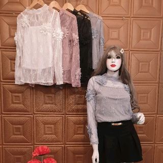 Áo ren kèm lót ảnh thât