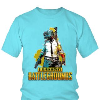 Áo Thun Nam Nữ In Hình Game PUBG Mẫu 6 7 Màu