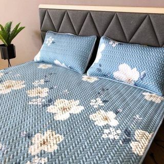 THẢM TENCEL NỘI ĐỊA TRUNG ƯƠNG KÍCH THƯỚC 1M2 X 1M9 MÀU XANH