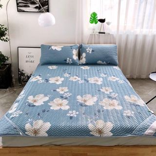 THẢM TENCEL NỘI ĐỊA TRUNG ƯƠNG KÍCH THƯỚC 1M2 X 1M9 MÀU XANH