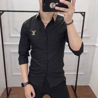 ÁO SƠ MI QUẢNG CHÂU PHỐI CỔ