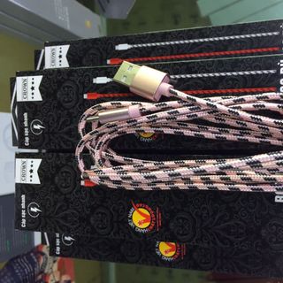 dây sạc micro bọc dù